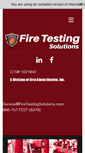 Mobile Screenshot of firetestingsolutions.com